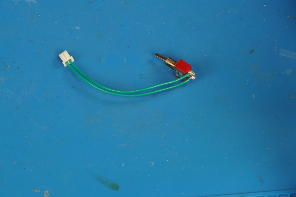 Schalter mit Kabel und Stecker